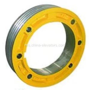 TRACTION SHEAVE UNTUK OTIS GEARLESS MACHINE 400mm/410mm/480mm